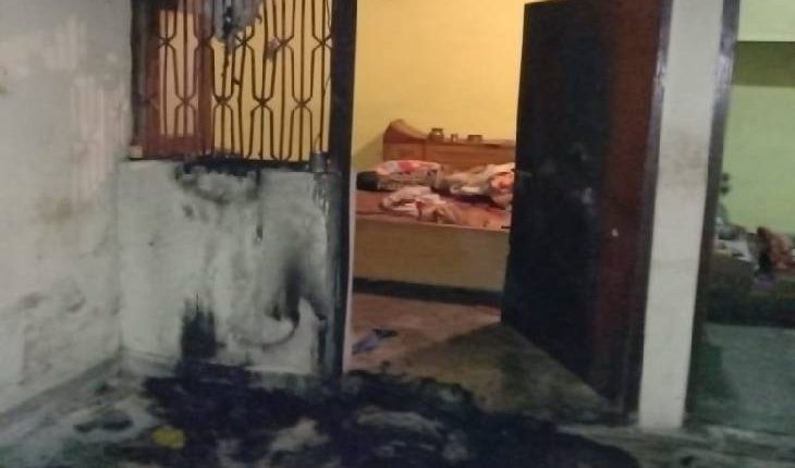 The ruthless husband thrashed his wife mercilessly and set fire to the house, read what happened then