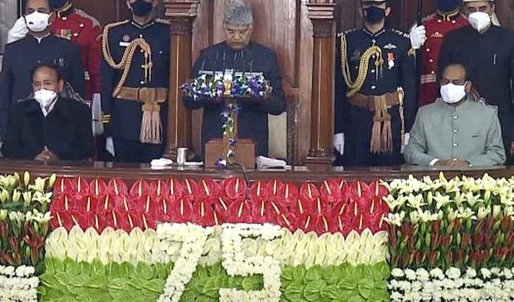 President Ram Nath Kovind's address in Parliament, his views on these issues in 52-minute speech