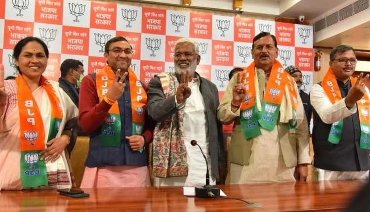 Former minister Dr. Ranganath Mishra, former SP MLA Manish Rawat joined BJP