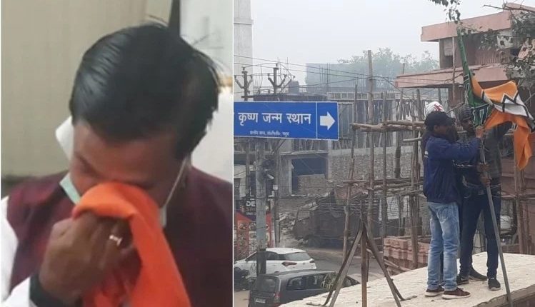 Big blow to BJP in Mathura, SK Sharma resigned from the membership of BJP after not getting ticket