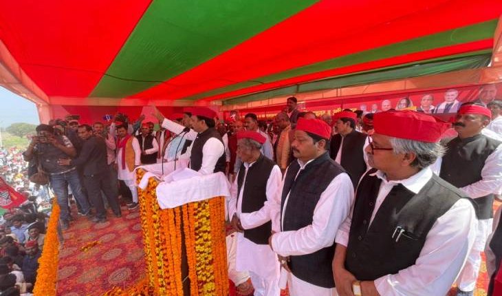 People's support for SP is telling that BJP will have to chew iron gram: Akhilesh Yadav