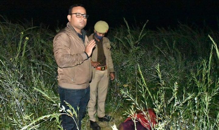 Woman murdered by hitting a brick