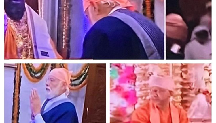 President congratulated the country and PM Modi played Manjira at Ravidas Vishram Dham located in Karol Bagh, Delhi on Ravidas Jayanti, as well as Yogi also offered prayers in Varanasi.