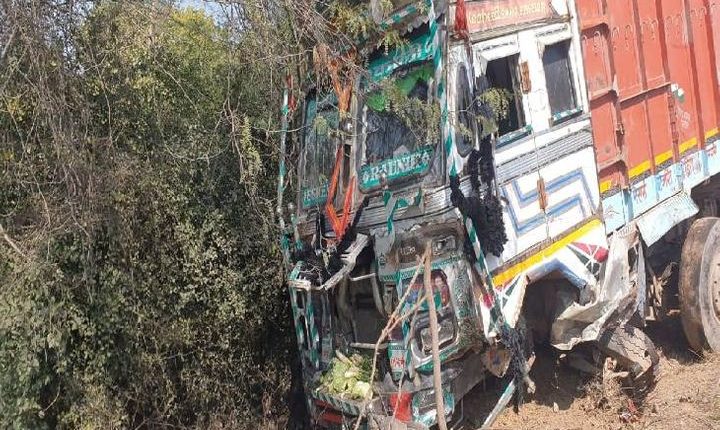 Speeding truck hit car and bike, 2 killed