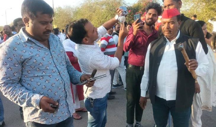 Breach in EVM security, chisel, hammer and plasma came out of ARO's car going to strong room premises