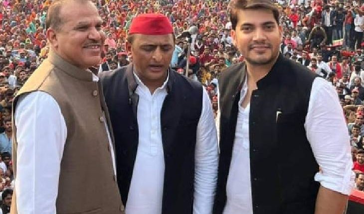 National President Akhilesh Yadav is richer than SP candidate Yashpal Yadav, son of former MP Chandrapal Singh Yadav