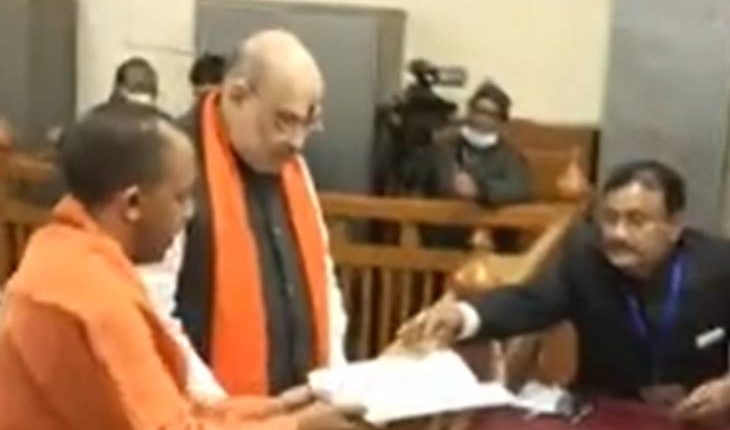 CM Yogi files nomination from Gorakhpur Sadar seat, BJP has occupied the seat for 33 years