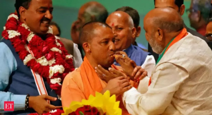 In Gorakhpur, CM Yogi won by more than one lakh votes - "People have blessed development and good governance"