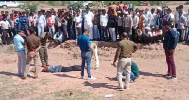 Dead body of a young man found in the forests of village Tangana, spread in the area, Jatara MLA reached the spot