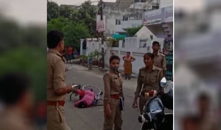 Wife murdered by slitting her throat on the beach market road