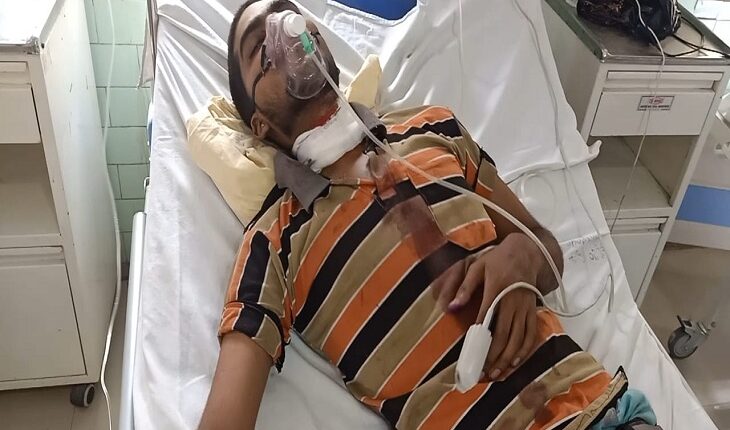 On suspicion of illicit relations, the young man who killed his wife cut his throat