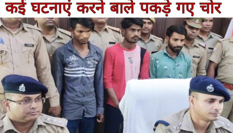 Three vicious thieves arrested in police encounter