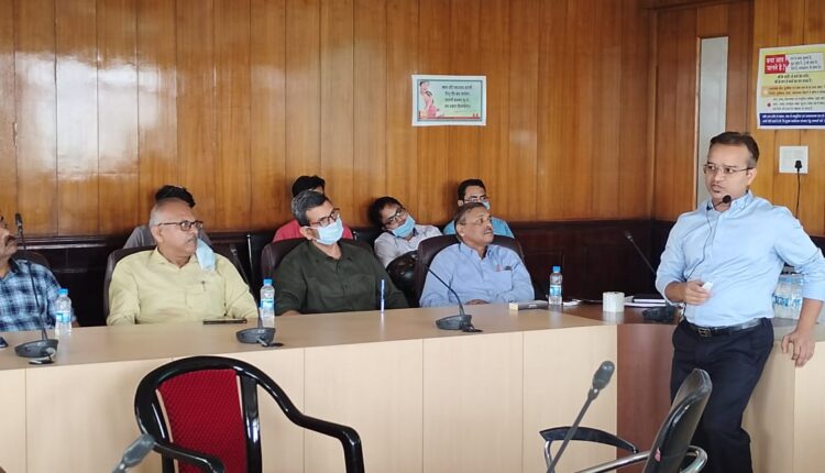 Anger and stress free workshop organized at Lokbandhu Raj Narayan Hospital