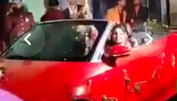 The bride and groom did joyful firing at the wedding, the video went viral