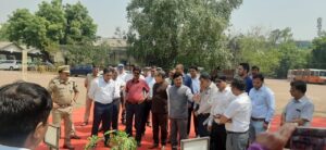 The manager of Uttar Pradesh State Road Transport Corporation did plantation
