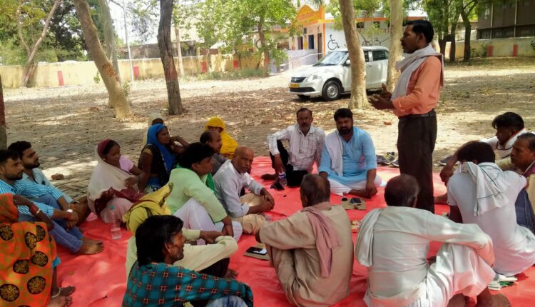 Monthly meeting of Bhartiya Kisan Union Bhanu concluded