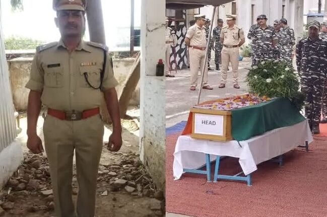 CRPF jawan was shot during deployment, the body reached Agra today