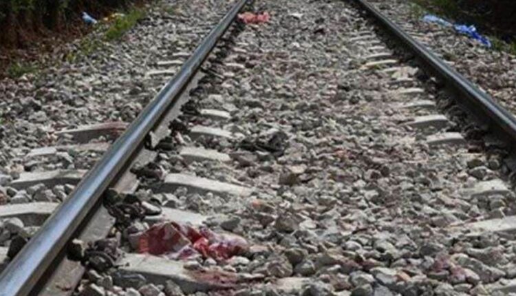 Two innocent people including mother died due to being hit by train, an accident happened while going to school in the morning