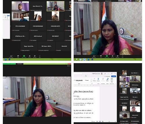 To bring progress in NHAI project construction