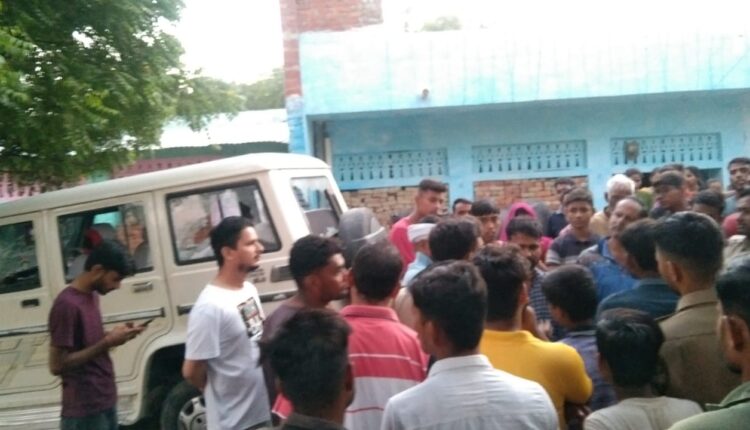 Drunk bulero rider hit the old woman seriously injured