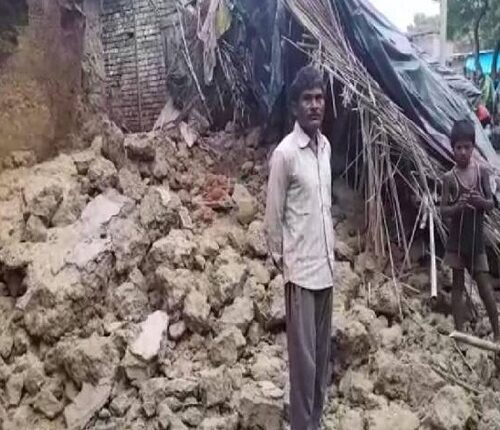 Three die due to brick wall collapse