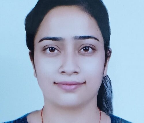 Preksha got success in NET JRF