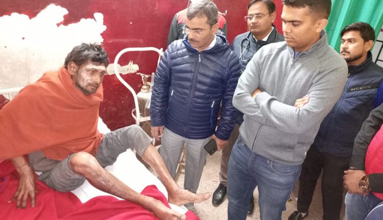 Condition of 22 scorched eight critical due to gas leak, referred