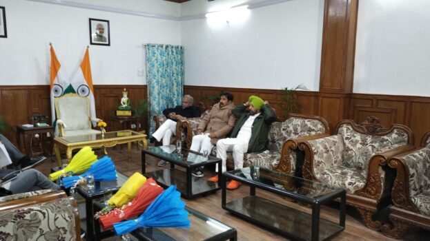 Sukhwinder Singh 'Sukhu' will take oath as Chief Minister at Ridge Maidan, Shimla.