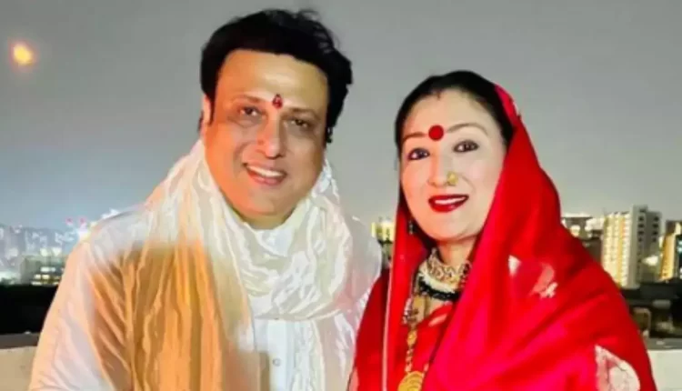 Actor Govinda and wife Sunita Ahuja visited Baba Vishwanath in Varanasi