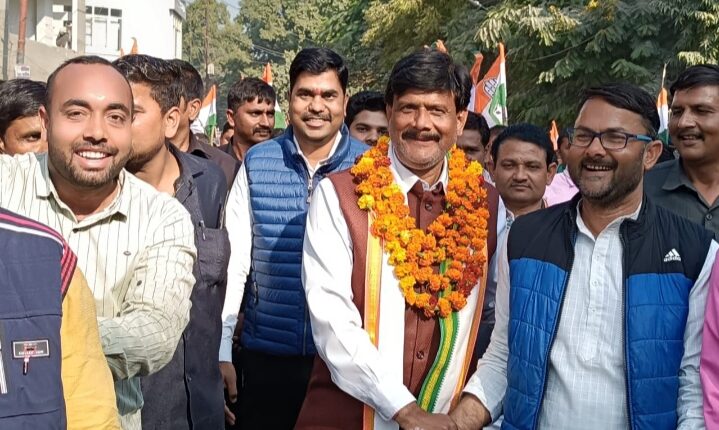 Dozens of workers participated in Congress' Bharat Jodo Yatra.