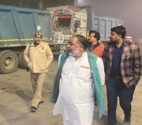 Transport Minister did surprise inspection of overloaded vehicles