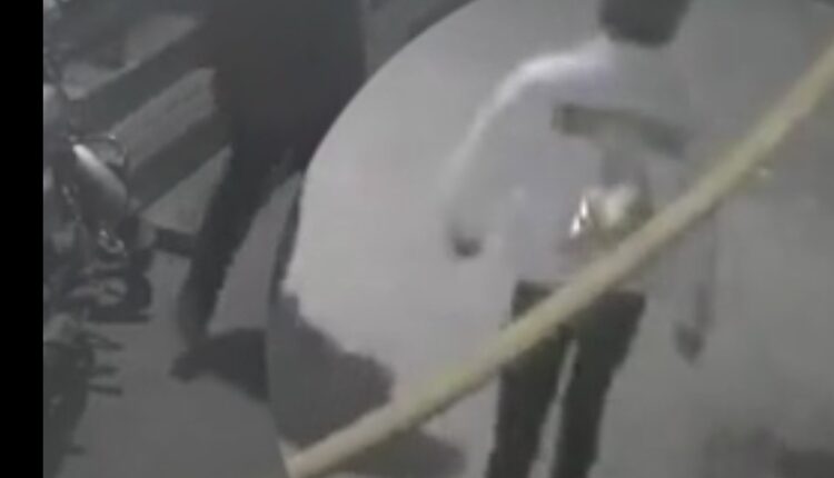 Brutally brutally killing a young man by stabbing him