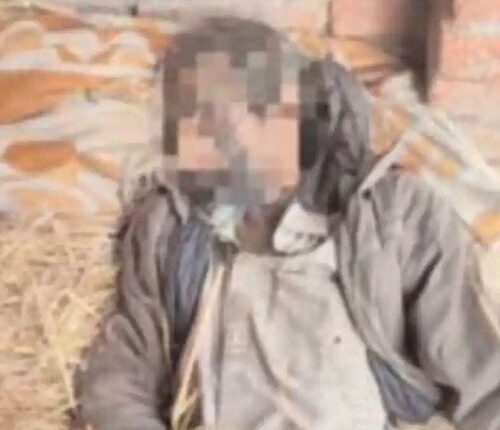 Beggar died due to cold in Hardoi Baghauli police station area