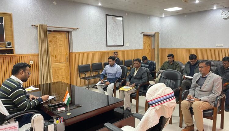 DM reviewed paddy procurement and CMR