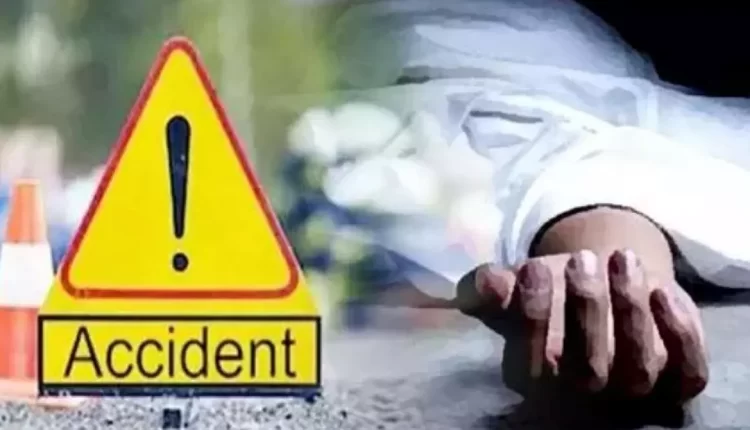 Three siblings died after the car overturned in a collision between a truck and a car