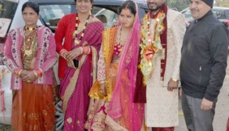 Haridwar: Teacher and students were surprised when the newly married groom arrived to give LLB exam.