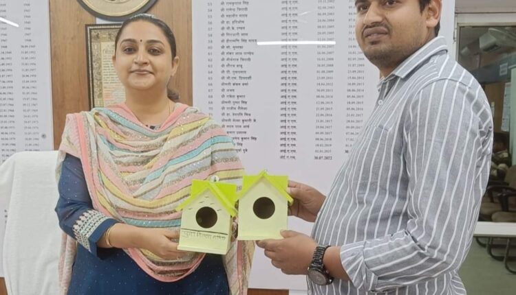 Youth Development Committee organization started initiative by giving nest to DM