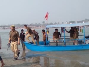 Five MBBS students drowned while taking a bath in the Ganges.