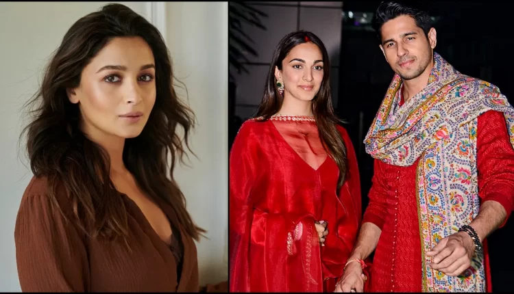 Questions raised over Alia Bhatt's presence at Siddharth Kiara's wedding reception