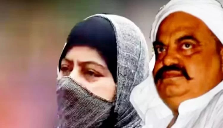 Ateeq Ahmed's wife accused of keeping weapons in the house in a fake way