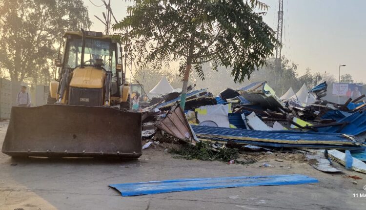 Lakhs of public money was wasted Dusib demolished its own 8 night shelters