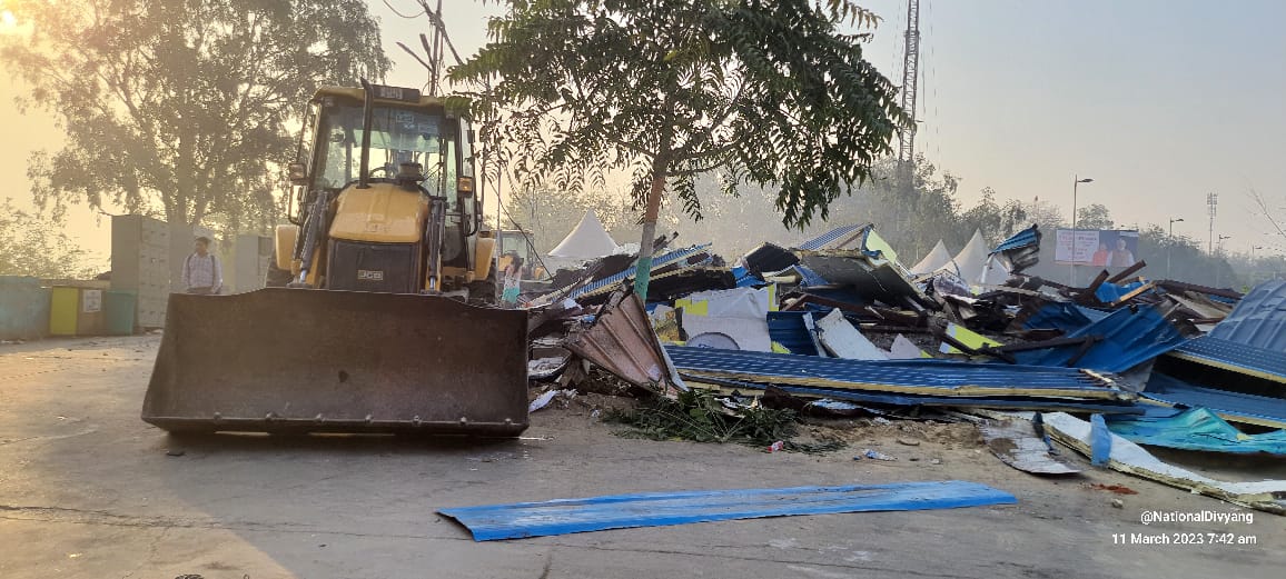 Lakhs of public money was wasted Dusib demolished its own 8 night shelters