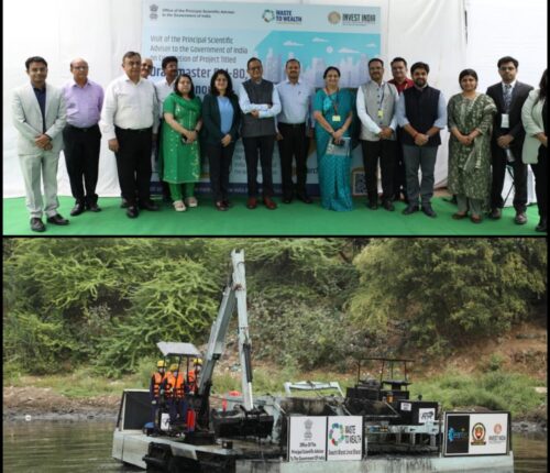 3 km of drain was cleaned with the help of indigenous machine Drain Master DM-80