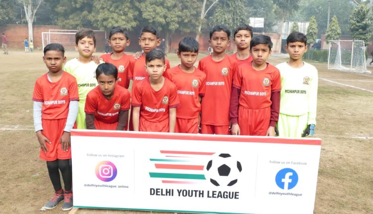 Team of students trained by Municipal Corporation of Delhi won Delhi Football League title