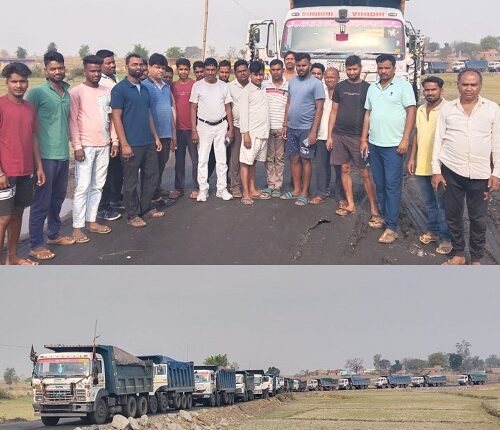 Villagers stopped coal transportation due to various demands