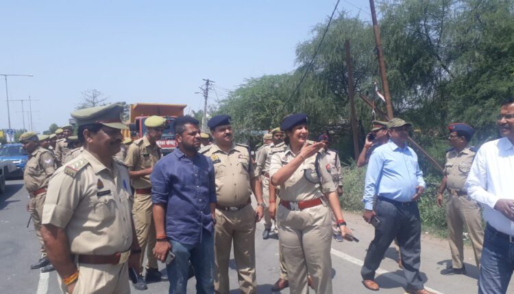 Baba's bulldozer thundered once again against illegal encroachment