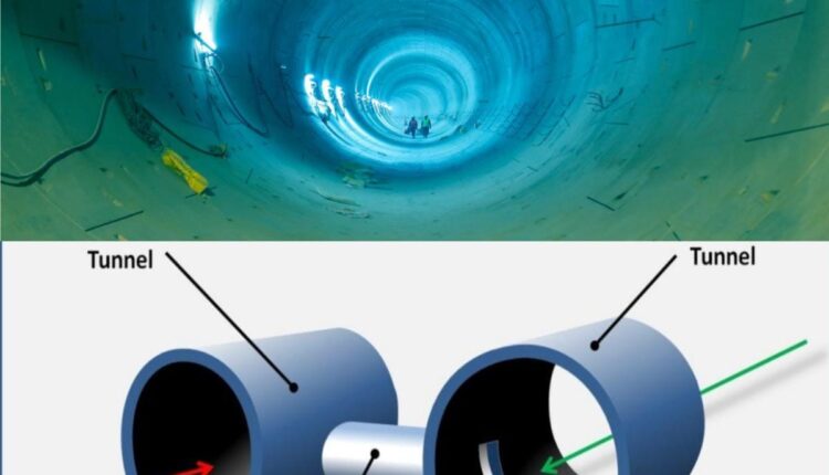 Construction of cross passage in tunnels on RRTS corridor for safety of passengers