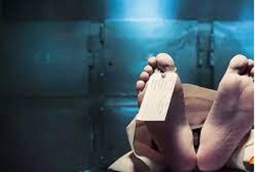 A scooty rider going home late at night was attacked with a sharp weapon and died