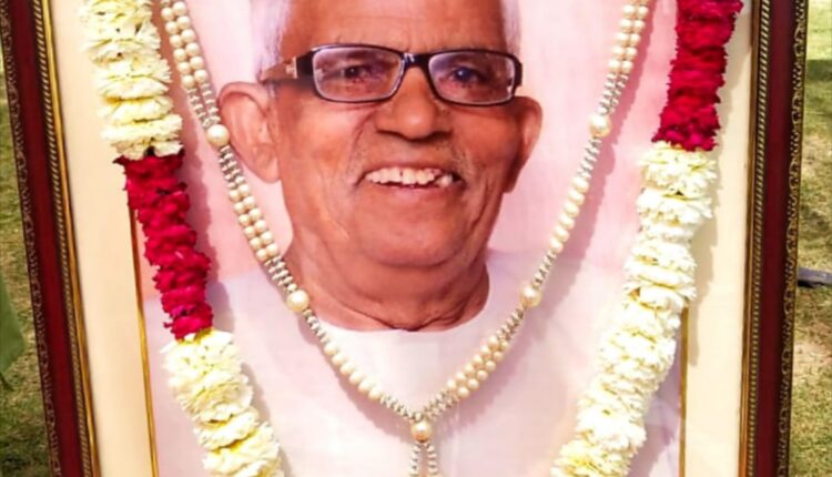 Hundreds of people paid tribute to social worker Jai Bhagwan Yadav