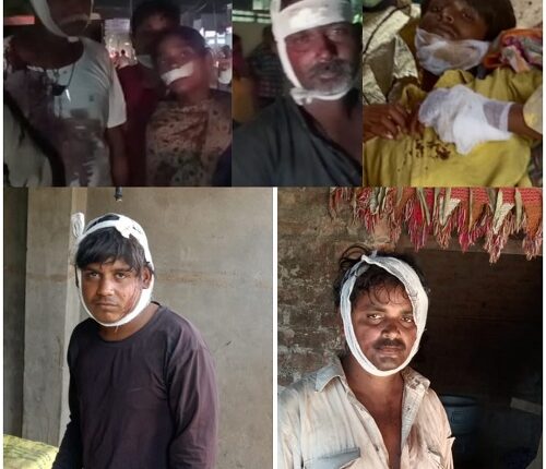 Fighting on charges of molestation, case against 8 from both sides.